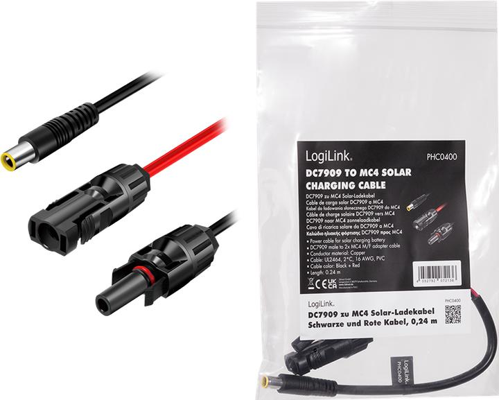 Produktbild LogiLink PHC0400 (Solarstecker)