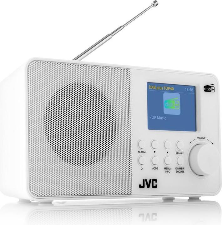 Image du produit JVC Radio DAB RA-E611W-DAB blanc (DAB+ DAB, FM)