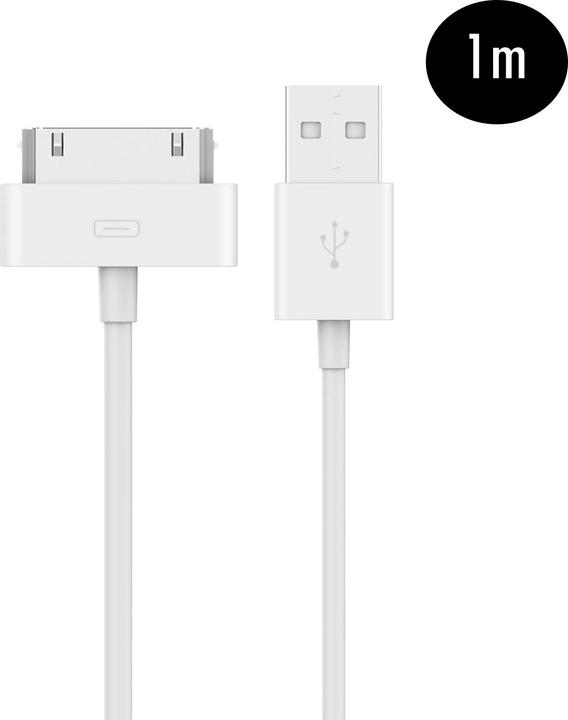 Produktbild Ewent USB A – Apple 30 Pin (1.50 m, USB 2.0)