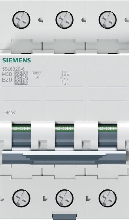 Produktbild Siemens Leitungsschutzschalter 3polig