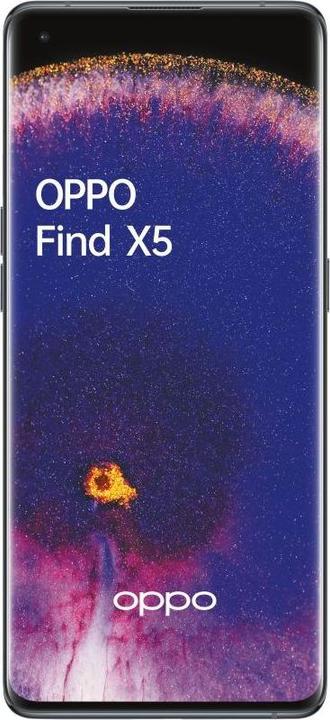 Produktbild OPPO Find X5 (256 GB, Black, 6.55", Dual SIM, 5G)