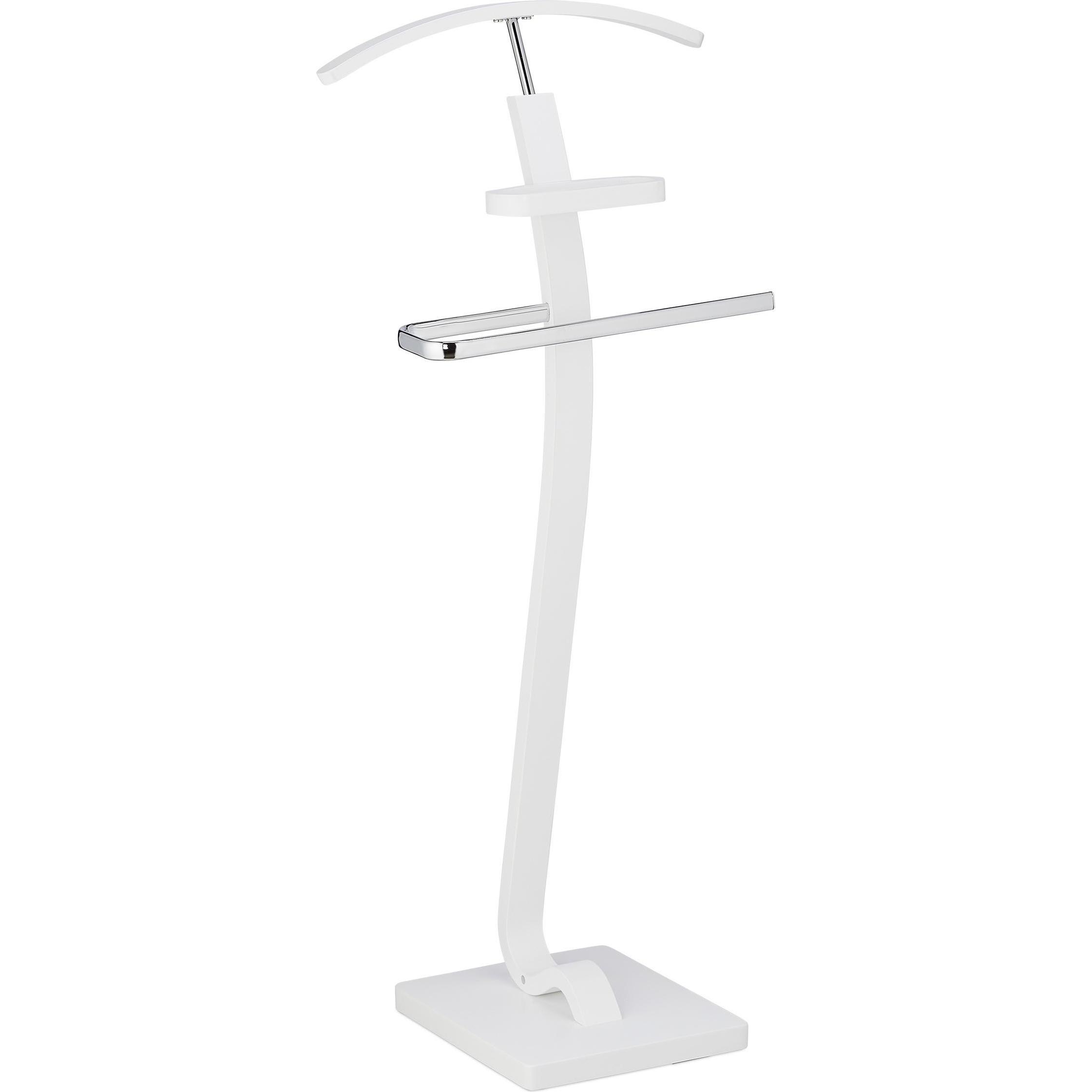 Relaxdays, Kleiderständer + Kleiderstange, Herrendiener