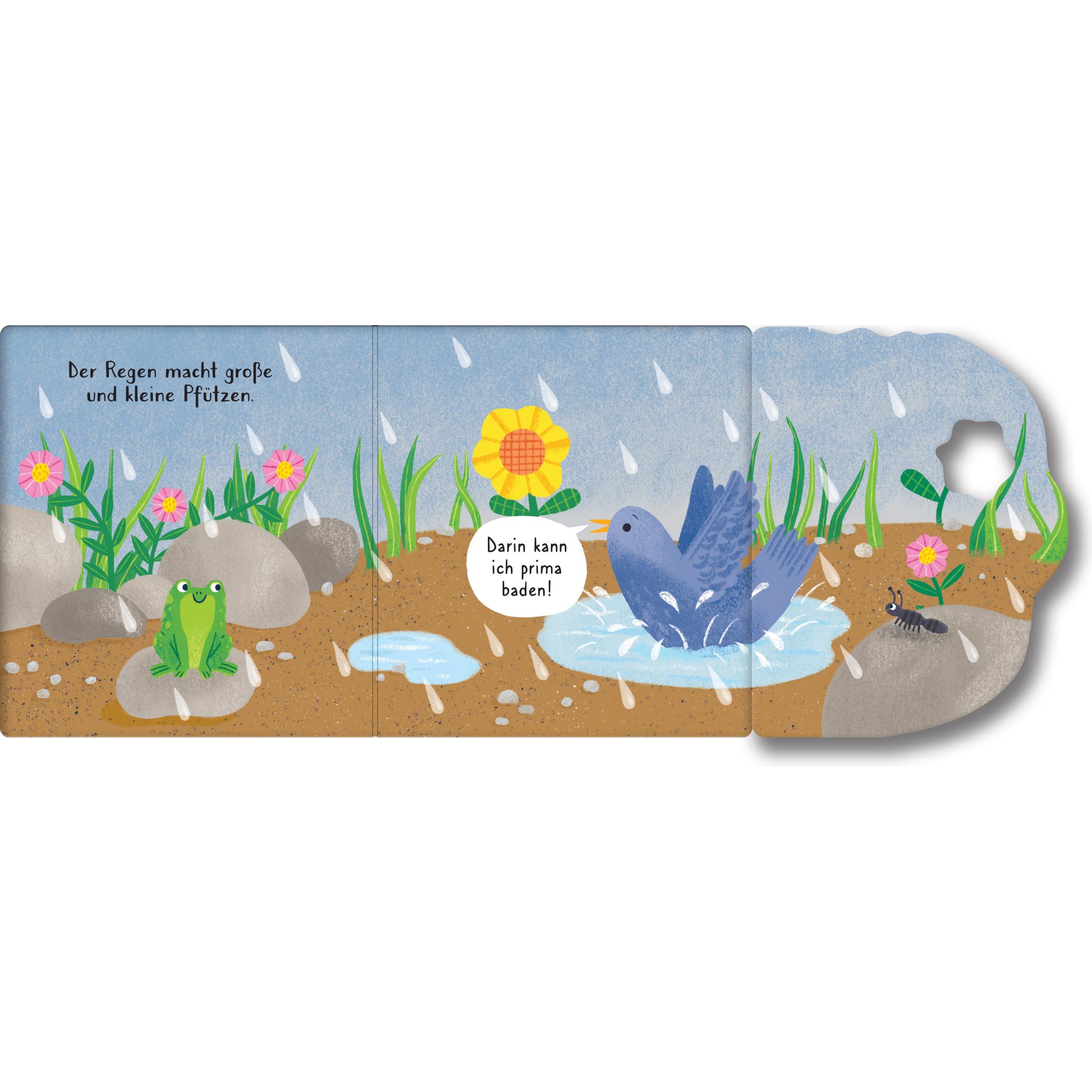 Thumbnail - Das kleine Buch mit grossen Klappen: An einem Regentag, Kinderbücher von Mary Cartwright