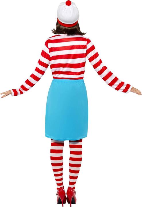 Actual product image Wheres Wally? Womens/Ladies Wenda Costume Set (XS)