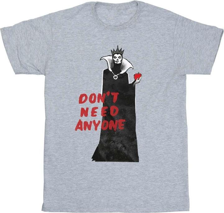 Image du produit Disney - T-shirt VILLAINS DON'T NEED ANYONE - Femme (M)