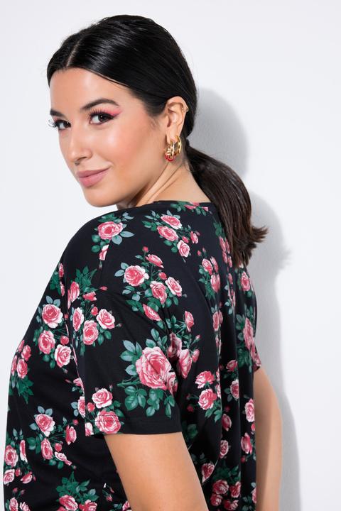 Produktbild Studio Untold T-Shirt, oversized, Roses-Print (56)