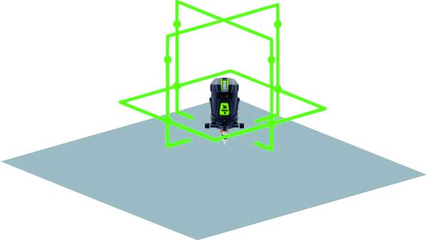 Productafbeelding Geo-Fennel XGREEN 2 batterij-aangedreven 5-lijns- en soldeerlaser