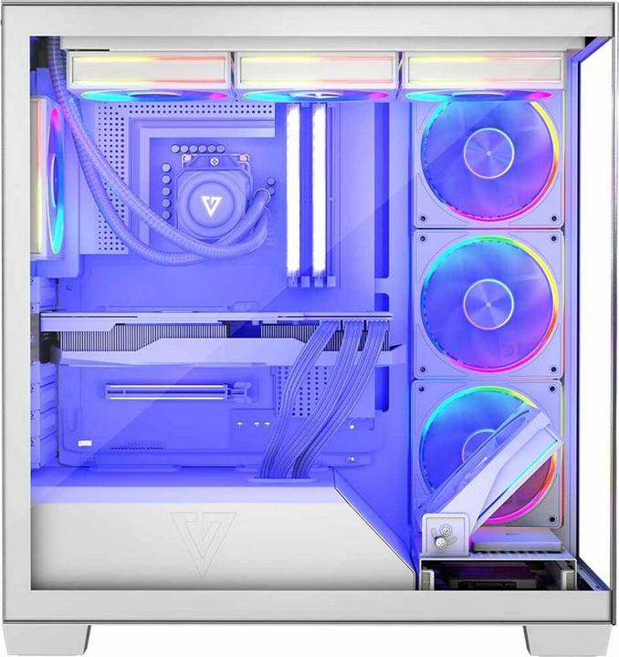 Produktbild Modecom Computergehäuse VOLCANO STELLAR ARGB MIDI 5F (ATX, mATX, Mini-ITX)