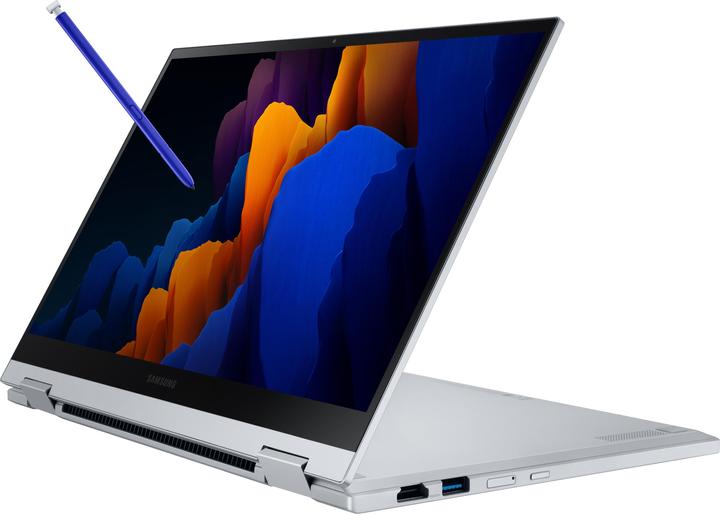 Image du produit Samsung Galaxy Book Flex2 5G NP930QCAJ - Design à clapet - Core i7 1165G7 / 2.8 GHz - fenêtre (13.31", Intel Core i7-1165G7, 16 Go, 512 Go)