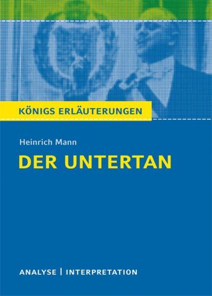 Produktbild Heinrich Mann: Der Untertan (Deutsch, Heinrich Mann, 2011)