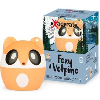 Thumbnail - Hamlet XBTPET-FOX Tragbarer Monolautsprecher Schwarz, Orange, Weiss 4 W (4 h, Akkubetrieb), Bluetooth Lautsprecher, Schw...