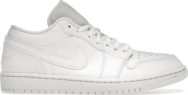 Image du produit Jordan 1 Low Triple White Tumbled Leather (47)