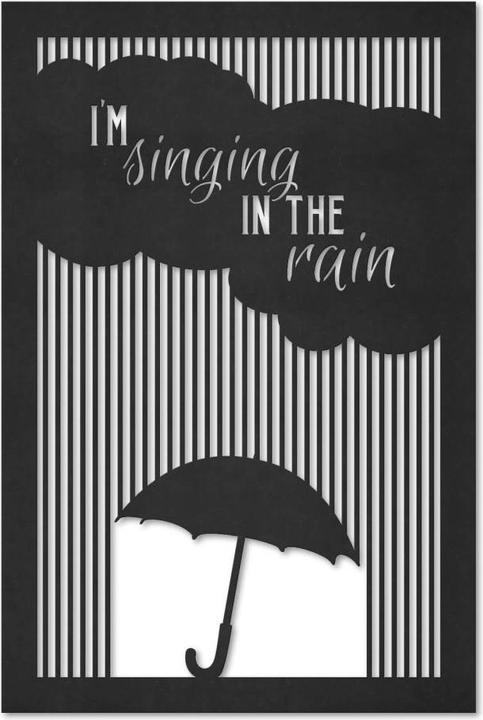 Produktbild Trenddeko I'm singing in the rain