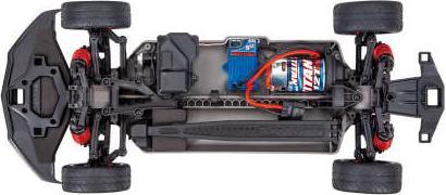 Actual product image Traxxas 4TEC 3.0 Corvette C8 silver 1:10 4WD Touring Car Brushed - ARTR (RTR Ready-to-Run)