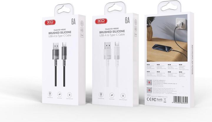 Actual product image xO cable NB282 USB - USB-C 1,0m 6A white (1 m, 30 W)