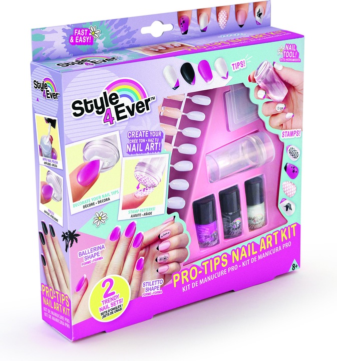 Actual product image Konjac Sponge STYLE 4 EVER - Pro Tips Nail Art Kit (1262)