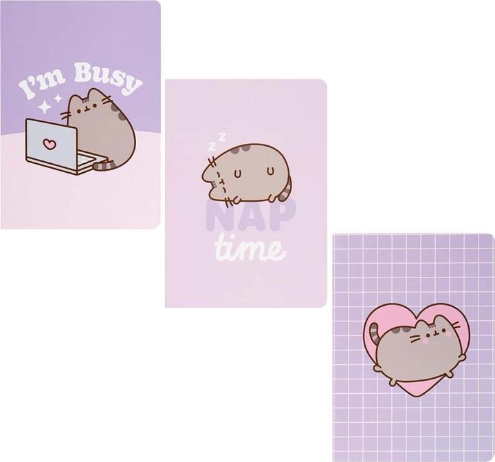 Produktbild Pusheen Notizhefte Set A6 Moments 3x64 Seiten (A6)