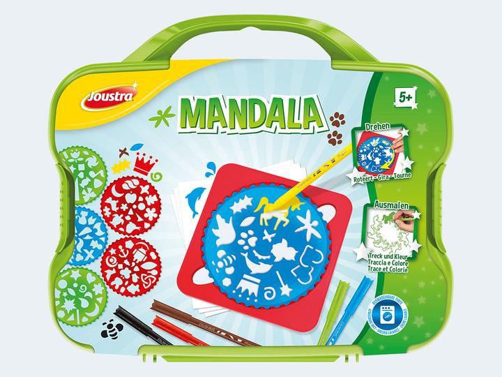 Helit J41808 Set créatif et de peinture Mandala en mallette