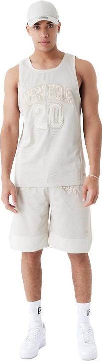 Immagine prodotto New Era Canotta in Poly Mesh - BRAND LOGO stone beige (XXL)