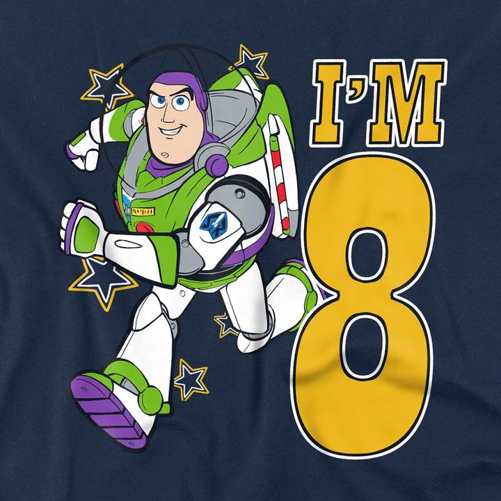 Produktbild Toy Story I'm 8 Sweatshirt Geburtstag (116)