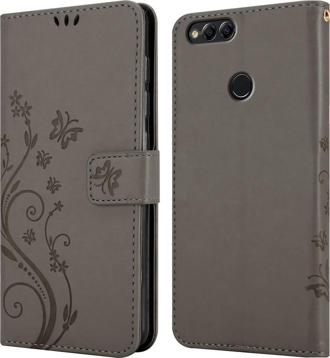 Actual product image Cadorabo Flower Book Cover (Honor 7X)