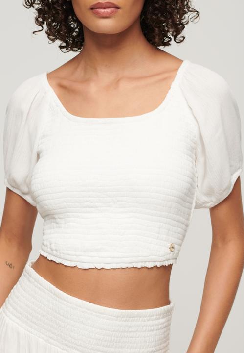 Produktbild Superdry Gesmoktes Oberteil aus Webstoff (10XL)