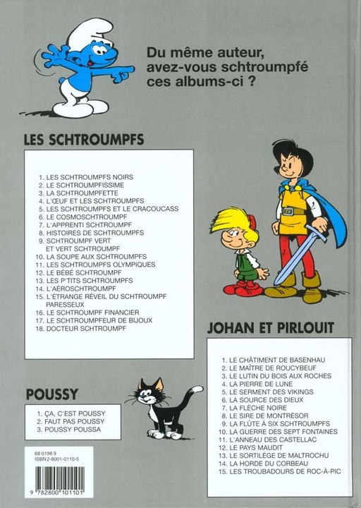 Image du produit Les Schtroumpfs (Français, Peyo, 1996)