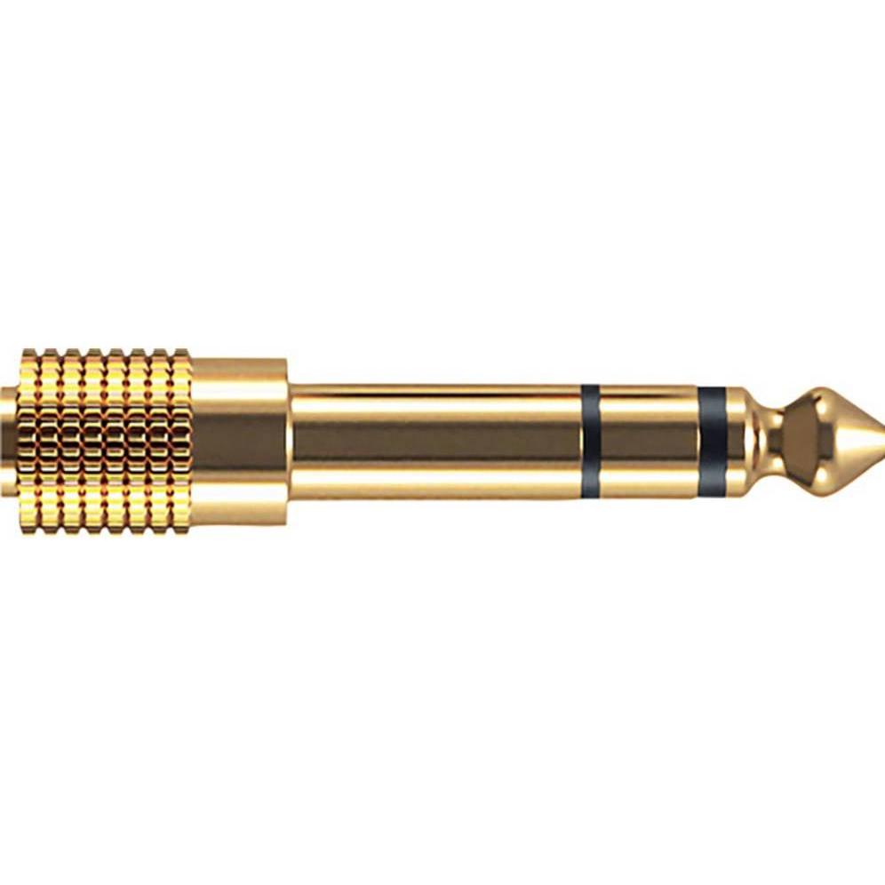 Oehlbach I-Jack Ad 35 / 63 (Klinkenadapter), Audio Adapter, Gold