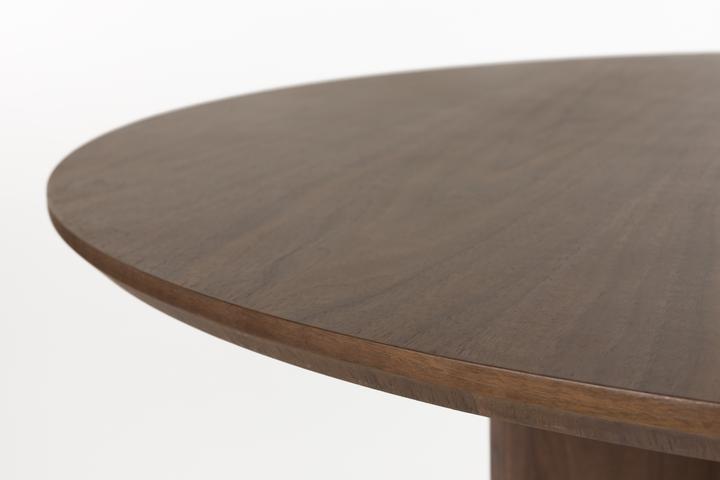 Image du produit White Label Living Dining Table Laurent Walnut (120 x 75 cm)