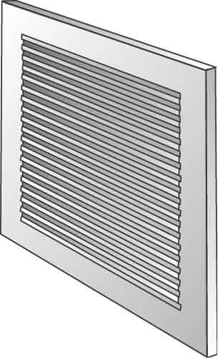 Produktbild Helios Wetterschutzgitter