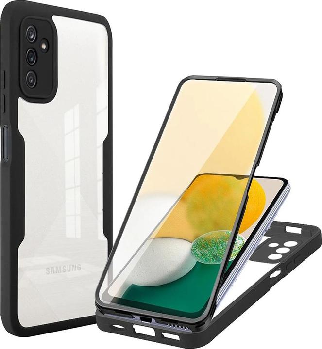 Actual product image Techsuit - ColorVerse 360 Series + Screen Protector - Samsung Galaxy A13 5G / A04s - Black (Samsung Galaxy A04S, Samsung Galaxy A13 5G)