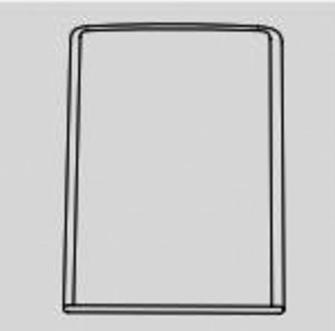 Produktbild Geze Endkappen zu Gleitschiene