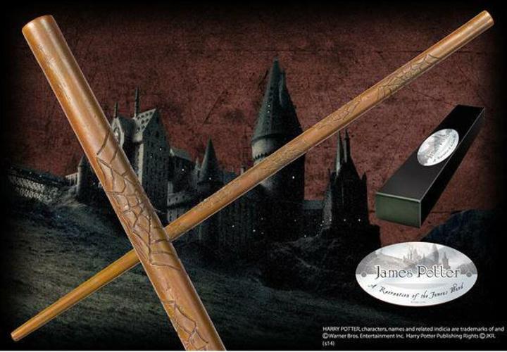 Produktbild Noble Collection Harry Potter Zauberstab James Potter (Charakter-Edition)