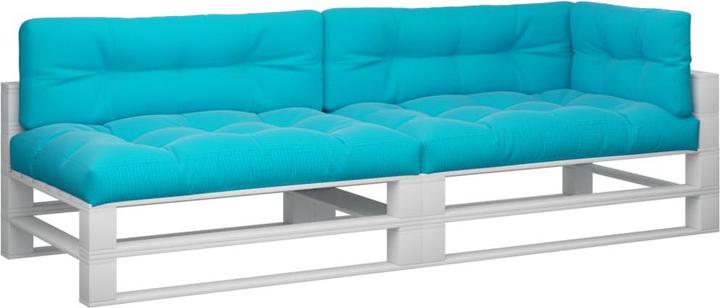 Produktbild vidaXL 10-tlg. Garten-Lounge-Set mit Kissen (120 x 80 cm)