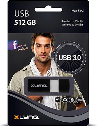 Immagine prodotto Xlyne Onda ad alta velocità (512 GB, USB 3.0)