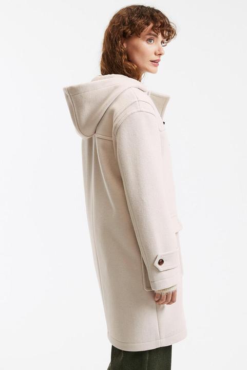 Image du produit La Redoute Collections Halblanger Dufflecoat mit Kapuze (M, XXL)