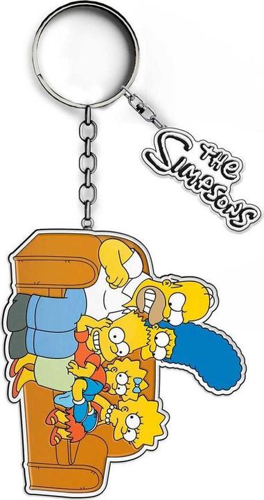 Actual product image Grupo Erik The Simpsons keychain