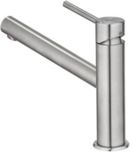 Produktbild Kludi Steel Küchenarmatur (Wasserhahn) druckfest, schwenkbare Armatur Edelstahl