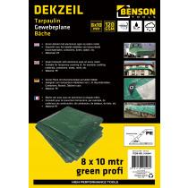 Image du produit Benson Bâche 8 x 10 m vert profi (10 x 8 m)
