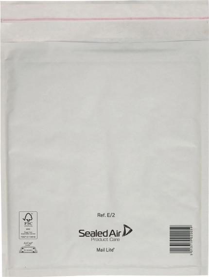 Actual product image Sealed Air Bubble envelopes E/2 without window White (100 pcs.)