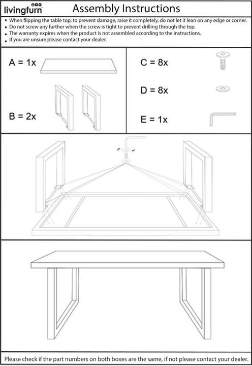 Image du produit Brix Collection Sturdy (100 x 100 x 76 cm)