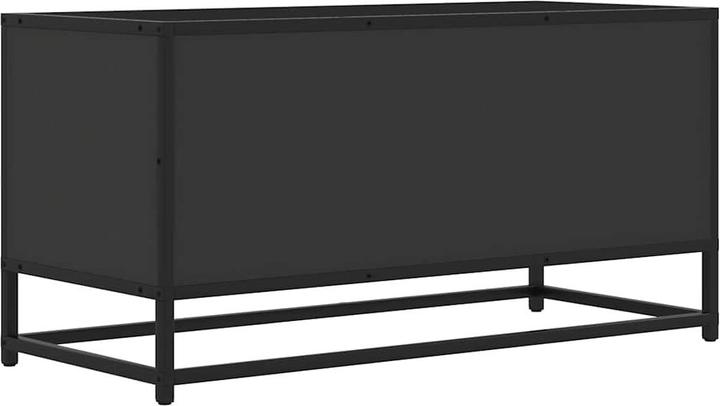 Actual product image vidaXL TV cabinet Lowboard TV cabinet TV table Wood-based material Metal (80 x 34.5 x 40 cm)