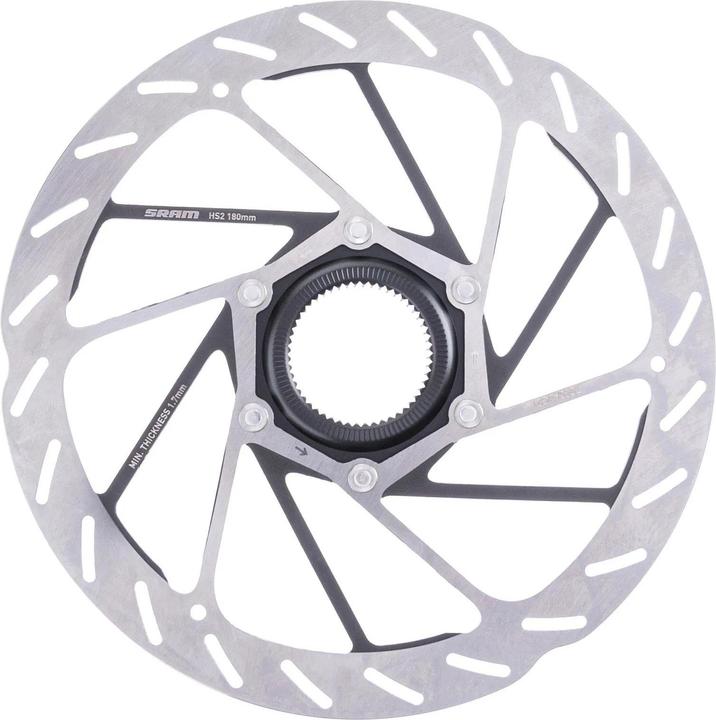 Produktbild Sram Rotor HS2 Rounded CenterLock 180mm (180 mm)
