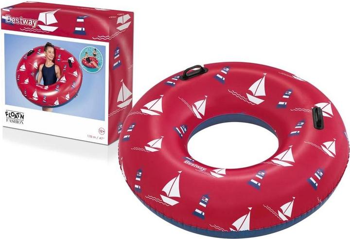 Produktbild Bestway Aufblasbarer Schwimmring 119 cm rot 36353