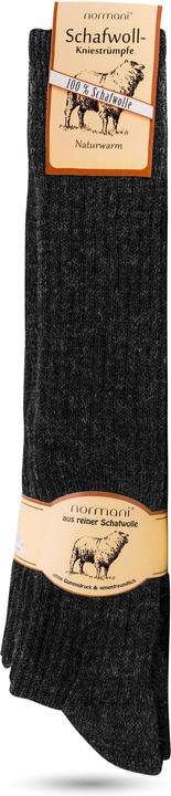 Actual product image Normani 3 pairs of sheep's wool knee socks (pack of 3, 47 - 50)