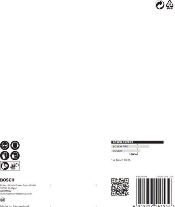 Produktbild Bosch Professional Zubehör EXPERT C470 Schleifpapier mit 6 Löchern für Exzenterschleifer, 150 mm, G 80, 5-tlg. (80)