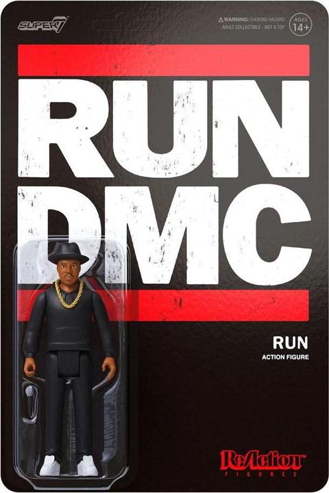 Image du produit Super7 RUN DMC ReAction figurine Joseph "Run" Simmons 10 cm