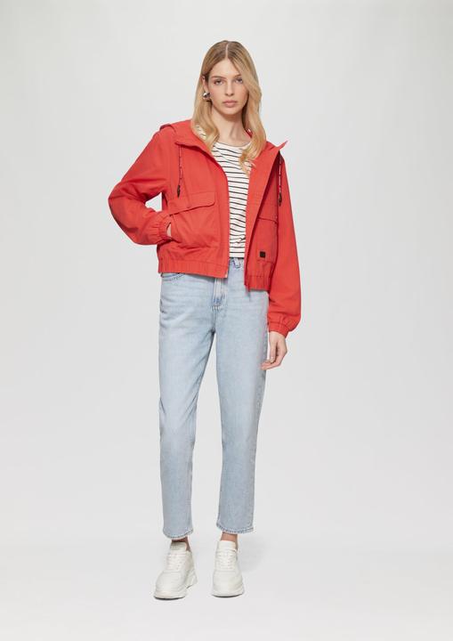 Produktbild S.Oliver Outdoor-Jacke Blouson aus Baumwolle mit Kapuze (XL)