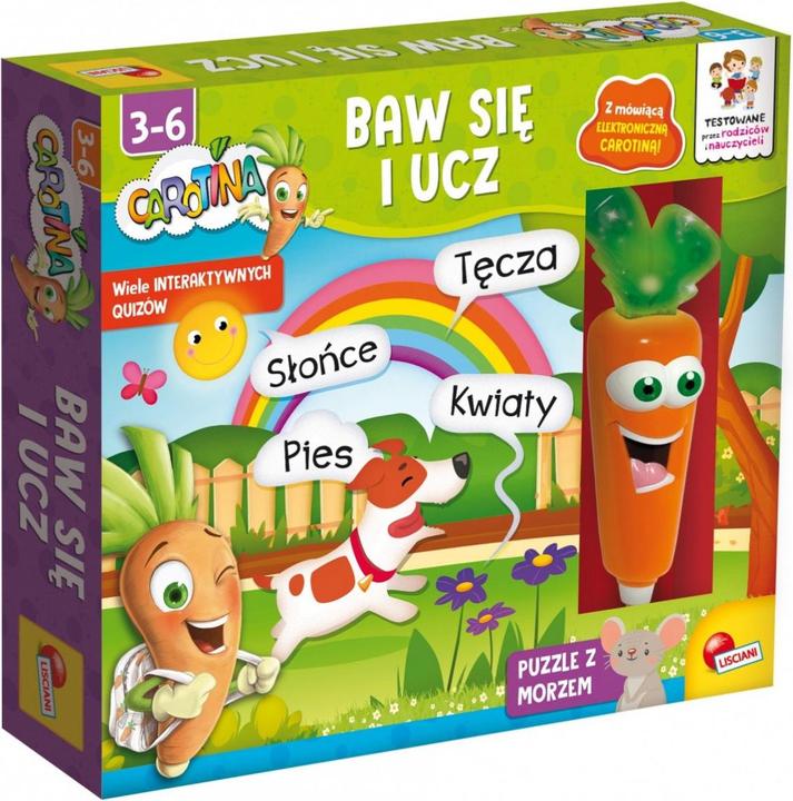 Lisciani Carotina Lernset Spielen und lernen (Polnisch)