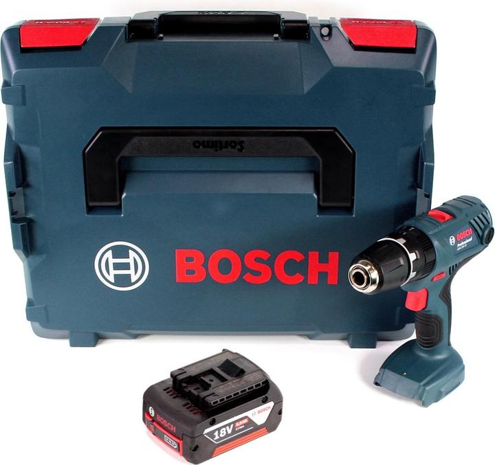 Image du produit Bosch Professional GSB 18V-21 Perceuse-visseuse à percussion sans fil 18V 55Nm + 1x Batterie 5,0Ah +